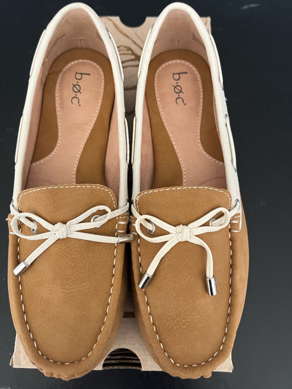 b.o.c. Women’s Tan Loafers NIB